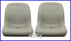 Arctic Cat Prowler Pair (2) Gray Seats Replaces OEM# 1506-925