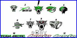 Arctic Cat Snowmobile Zr, Decal Wrap Kit Mv3 Basic Decal Sticker