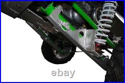 Arctic Cat Wild Cat rear trailing arm and shock guard aluminum skid plates