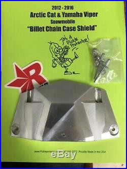 Arctic Cat & Yamaha Snowmobile Billet Chain case guard pickle protector