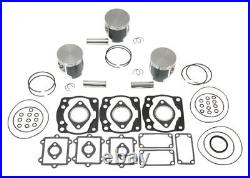 Arctic Cat ZRT 600 SPI Pistons Top End Gasket Kit 66.50mm Stock Bore 1995-2000