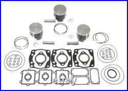 Arctic Cat ZRT 600 SPI Pistons Top End Gasket Kit Std 66.50mm 1996 1997 1998
