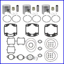Arctic Cat ZRT 800 Top End Rebuild Kit SPI Pistons Gasket Set Std 72mm 1996 1997