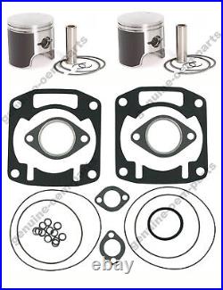 Arctic Cat ZR 580 Pistons Top End Gasket Kit 75.40mm Std Stock Bore