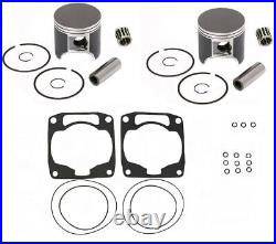 Arctic Cat ZR 580 SPI Pistons Bearings Gaskets Top End Rebuild Kit Std 75.40mm