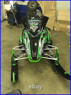 Arctic Cat Zr Procross Proclimb Snowmobile Graphics Kit 12-18, Fxv2 Wrap 129