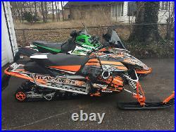 Arctic Cat Zr Procross Proclimb Snowmobile Graphics Kit 12-18, Fxv2 Wrap 129