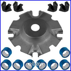 Caltric 0823-276 0823-167 Face Drive Moveable Plate Damper Roller for Arctic Cat