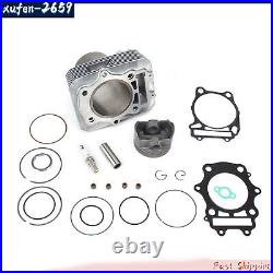 Cylinder Jug Piston Rings Top End Rebuild kit For 04-08 Arctic cat Automatic 400