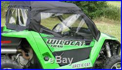 DOORS & REAR WINDOW Enclosure Arctic Cat WILDCAT TRAIL + SPORT New UTV