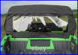 DOORS and REAR WINDOW Combo for Arctic Cat Wildcat Trail Soft Puncture Proof