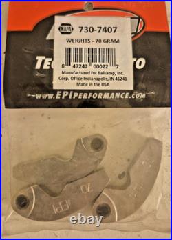 EPI Belly Buster Weights 70 Grams 70070S Arctic Cat 2004-15 withSet Pin Clutch