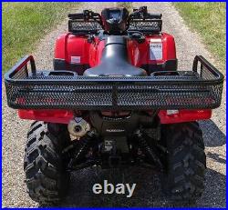 Flat Rear Basket Rack Honda Rancher 420 Foreman Rubicon 520 2020-24 And Others