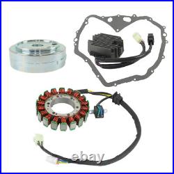 For Arctic Cat 400 Manual 2003-2008 Flywheel Rotor + Stator + Regulator + Gasket