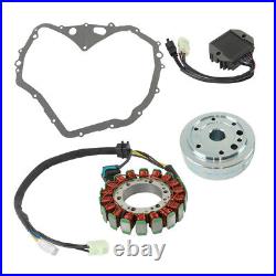 For Arctic Cat 400 Manual 2003-2008 Flywheel Rotor + Stator + Regulator + Gasket