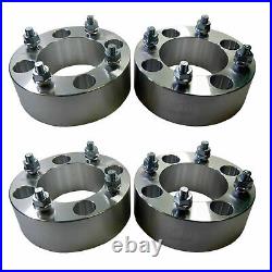 Four 2 inch ATV 4x115 Wheel Spacers Arctic Cat Textron Wildcat Prowler Yamaha