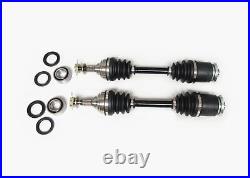 Front Axle Pair with Wheel Bearing Kits for Arctic Cat 400 454 500, 0402-1709