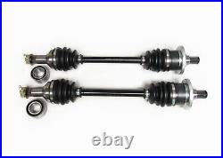 Front Axle Pair with Wheel Bearings for Arctic Cat TRV 400 4x4 2013-2014