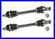 Front Axle Pair with Wheel Bearings for Arctic Cat Wildcat Trail 700 2014-2020