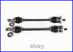 Front CV Axle Pair with Wheel Bearings for Arctic Cat Prowler 550 650 700 & 1000