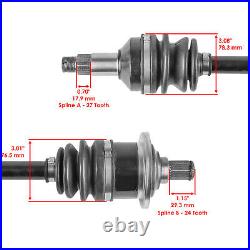 Front Left and Right CV Joint Axle fits Arctic Cat Prowler HDX 700 2008 2015