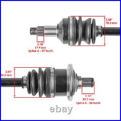 Front Left and Right CV Joint Axle fits Arctic Cat Prowler XTX 700 2008-2010