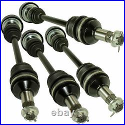 Front Rear Left Right Axles for Arctic Cat 400 4X4 2006 2007 2008 2010-2014