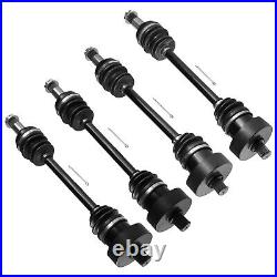 Front Rear Left Right Axles for Arctic Cat 500 4X4 2006 2008-2010 2013 2014
