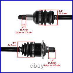 Front Right And Left Complete CV Joint Axles for Arctic Cat 700 4X4 2006-2014