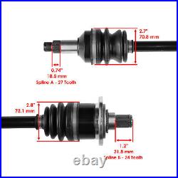 Front Right And Left Complete CV Joint Axles for Arctic Cat 700 4X4 2006-2014