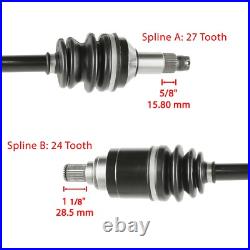 Front and Rear Left Right CV Joint Axle fits Arctic Cat 3313-832 3313-831