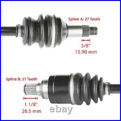 Front and Rear Left Right CV Joint Axle fits Arctic Cat 3313-832 3313-831