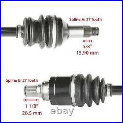 Front and Rear Left Right CV Joint Axle for Arctic Cat XC450 2011 2012 2013-2017