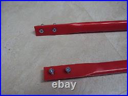 Gen 1 One Simmons Skis Ski Front Tips Straps Loops Grab Handles Flexi Red Rd New