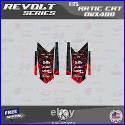 Graphics Kit for ARCTIC CAT DVX400 (2005-2008) DVX 400 Revolt-Red