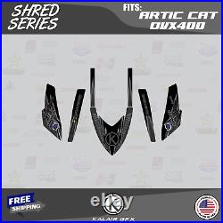 Graphics Kit for ARCTIC CAT DVX400 (2005-2008) DVX 400 Shred-Gray