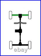 Monster XP Series Front CV Axles for Arctic Cat 2502-708, Telescoping