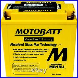 Motobatt Battery For Arctic Cat Mountain Cat 2001