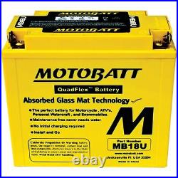 Motobatt Battery For Arctic Cat Mountain Cat 2001