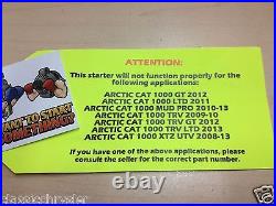 NEW Starter for 2008 2009 Arctic Cat UTV Prowler 650 641cc