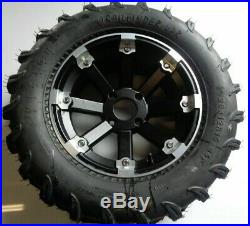 NEW! Wildcat Wheel & Tires ALL 4 TIRES 26x12x15-Rear 26x10x15 Front