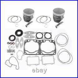 New Arctic Cat 800 Pistons Top End Gasket Kit 2010-2015 Cf8 Cfr8 F8 M8 Zr 10-15