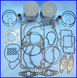 New Arctic Cat 800 Pistons Top End Gasket Kit Power Valve 2010-2015 10-15 Zr8000