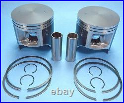 New Arctic Cat 800 Pistons Top End Gasket Kit Power Valve 2010-2015 10-15 Zr8000