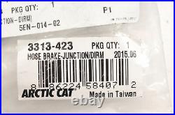 New OEM Arctic Cat 3313-423 Brake Junction Hose NOS