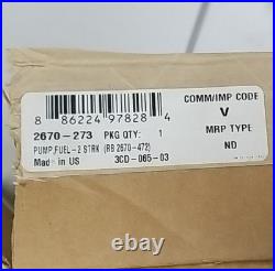New Oem Arctic Cat 2 Stroke Fuel Pump 2670-273 Artic
