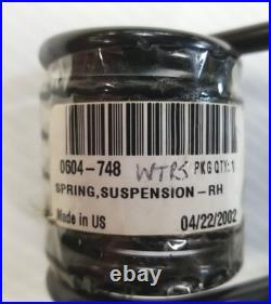 New Oem Arctic Cat Rh Suspension Spring 0604-748