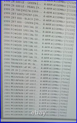 New Oem Arctic Cat Upper A- Arm Black 0703-612 Artic