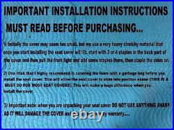 New replacement seat cover fits Arctic Cat ZR8000 ZR9000 2014-24 ZR 8000 716C