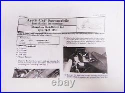 OEM Arctic Cat Snowmobile Mountain Handlebar Kit 7639-489 READ LISTING FOR FIT